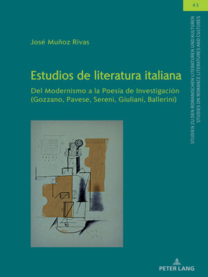 cover image of Estudios de literatura italiana